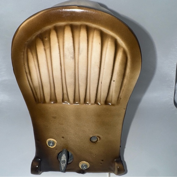 Antique Music Box Yankee Doodle Dandy song 1976 bicentennial Figurine chair vtg - Picture 4 of 9